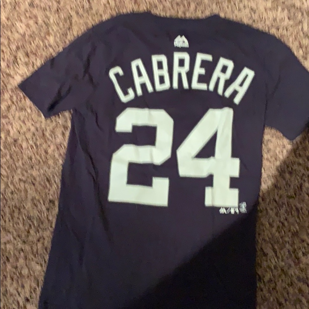 Majestic Size 8 Baseball shirt Detroit Tigers
